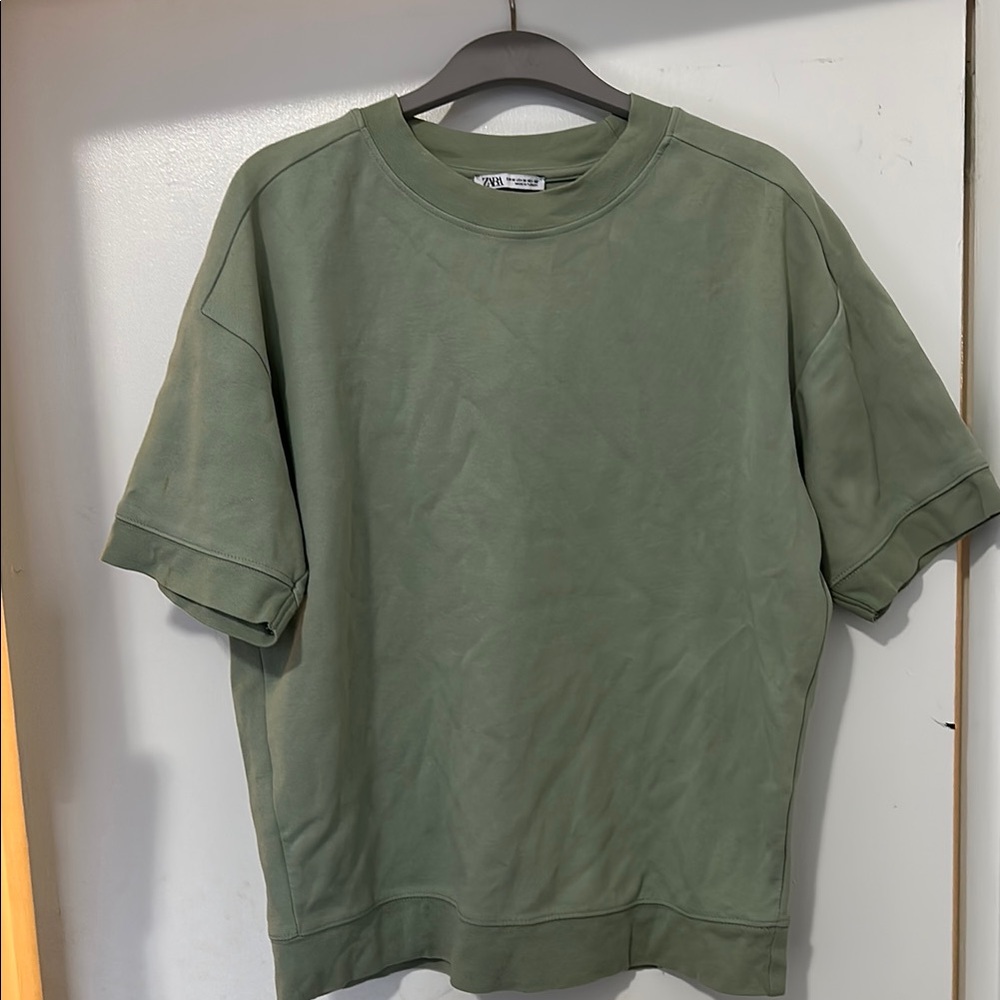 Zara Green Short Sleeve Tee